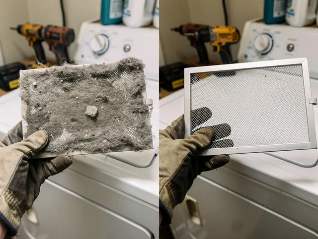 Professional lint trap cleaning by Los Alamitos Dryer Vent Cleaning in Los Alamitos
