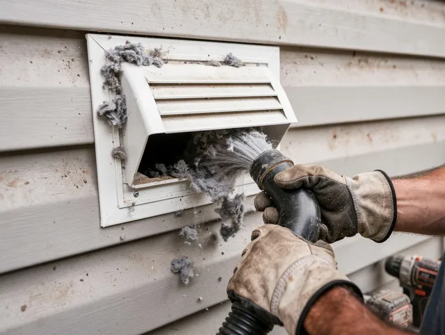 Professional dryer vent cleaning by Los Alamitos Dryer Vent Cleaning in Los Alamitos