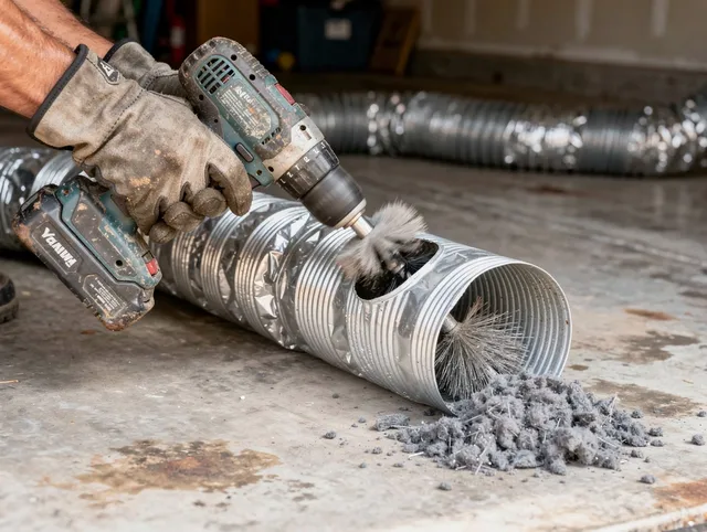 Professional duct cleaning by Los Alamitos Dryer Vent Cleaning in Los Alamitos